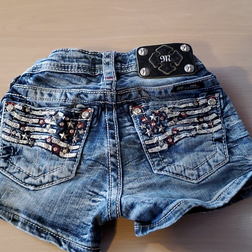 Girls Miss Me Shorts